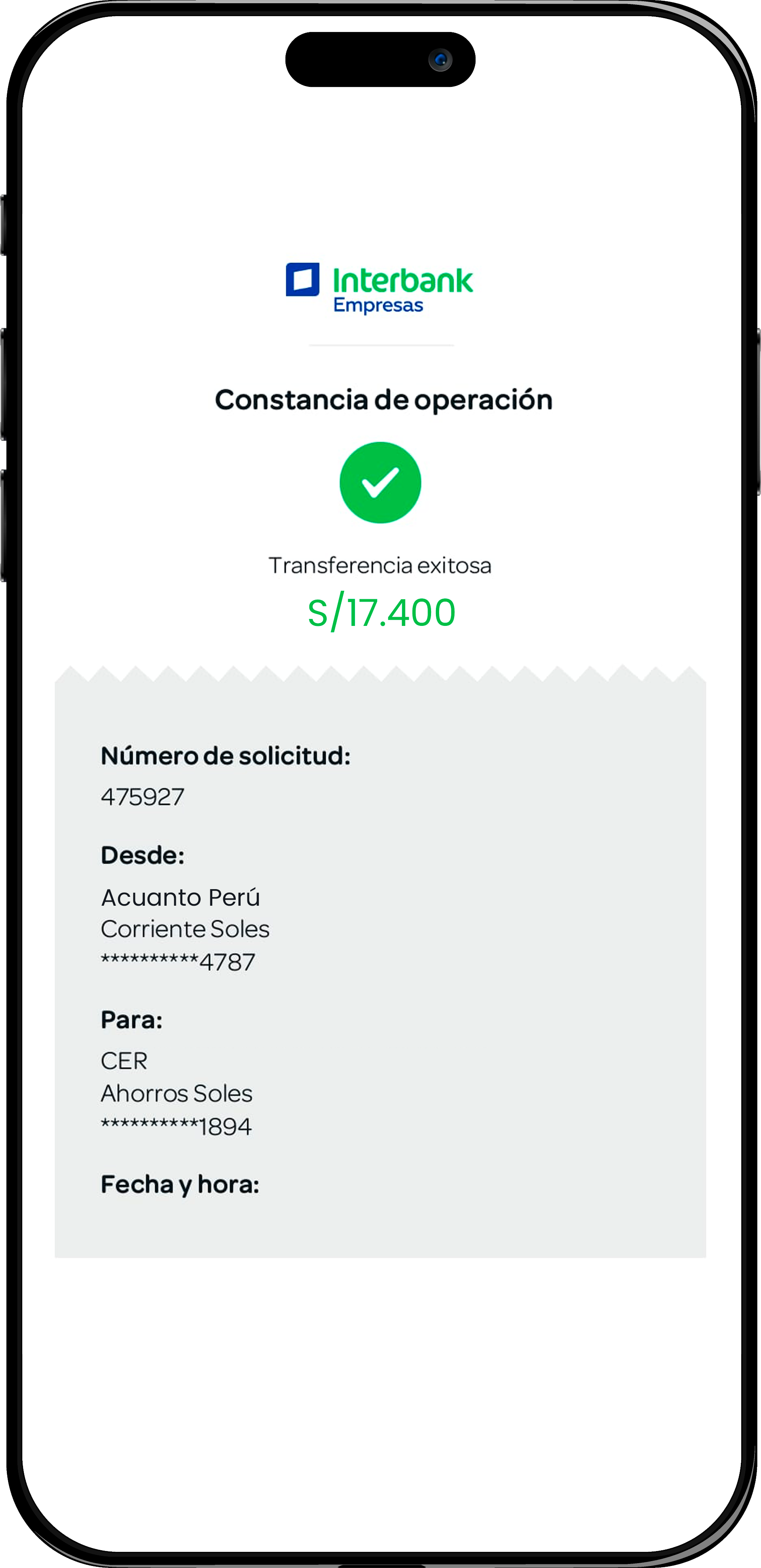 Validamos y abonamos